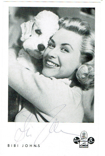 Bibi johns autogrammkarte - johns;,