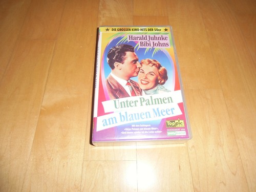 Unter palmen blauen meer - unter,