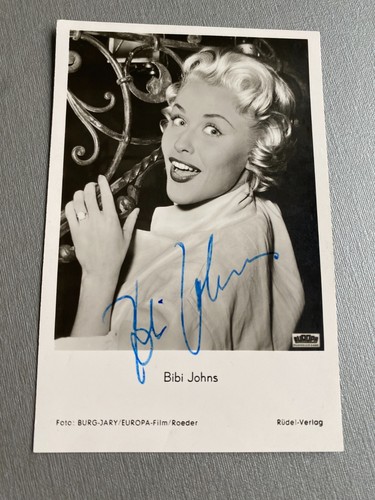 Bibi johns signed original - ,