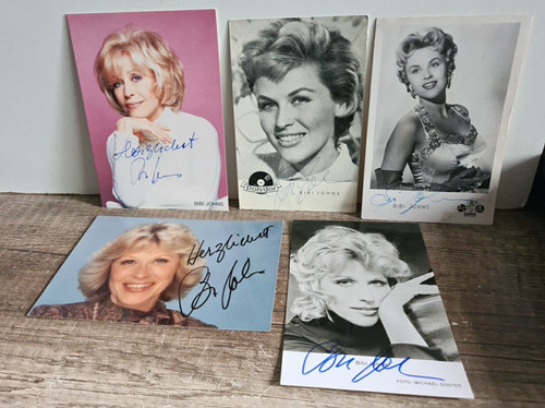 Autogramm bibi johns - bibi,