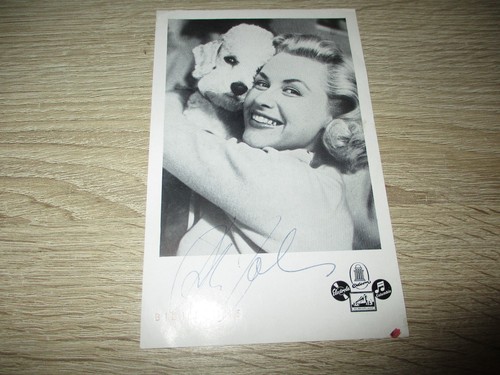 Bibi johns original autogramm - johns,