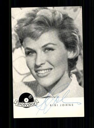 Bibi johns autogrammkarte - johns,