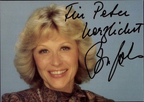 Schauspielerin bibi johns - ak,