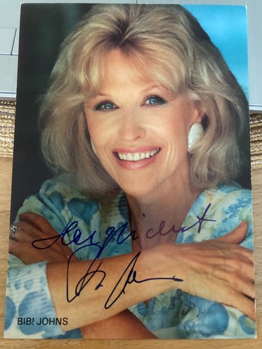 Autogramm von bibi - autogramm,