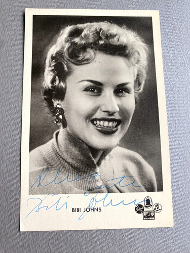 Bibi johns signed original - signed,