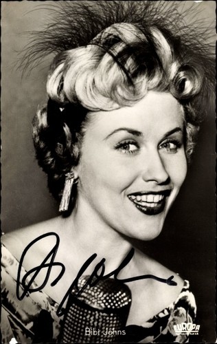 Schauspielerin bibi johns - ak,