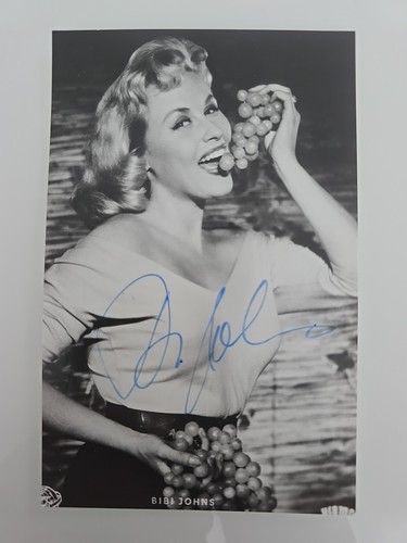 Bibi johns autogramm signiert - autogramm,