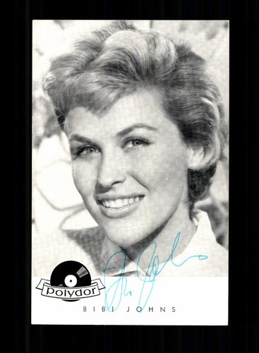Bibi johns autogrammkarte - johns,