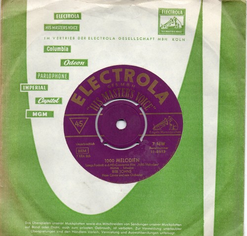 Electrola bibi johns - -,