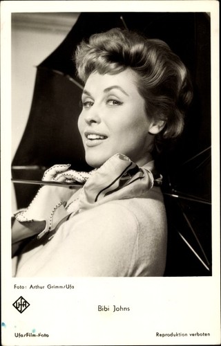Schauspielerin bibi johns - ak,