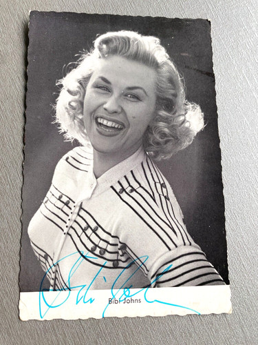 Bibi johns signed original - bibi,