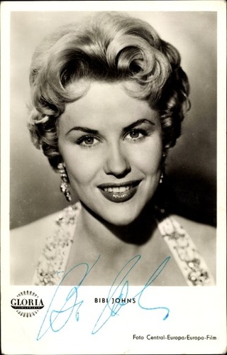 Schauspielerin bibi johns - ak,