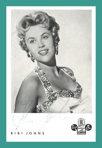 Bibi johns sängerin - bibi, |