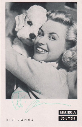 Bibi johns original - johns, autogramm